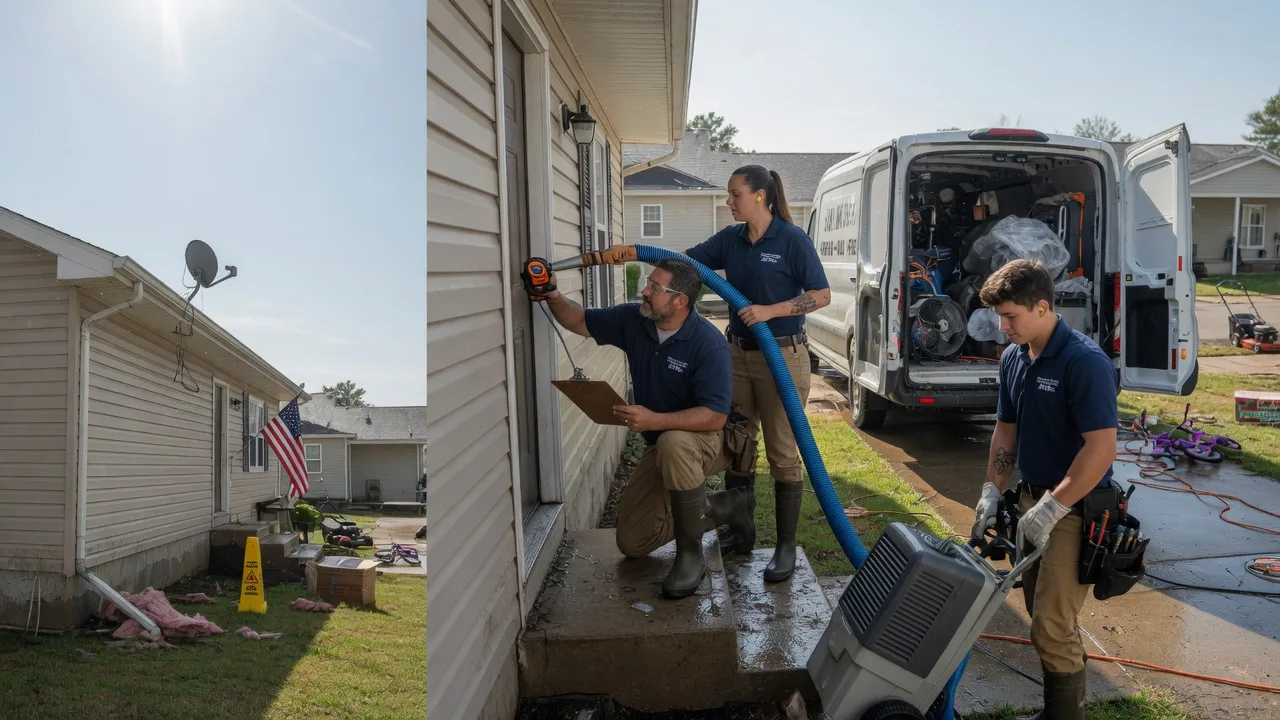 Ceiling Water Damage Restoration in Crystal Lake, IA near me